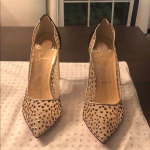 Christian Louboutin Mesh Heel